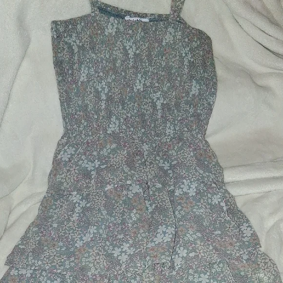 Mimi Chica Multicolor Tiered Kids Dress - Picture 4 of 8